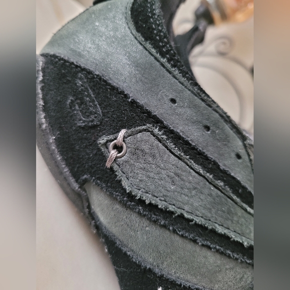 Diesel Almaty Genuine Leather Sneakers/Trainers Dark Green/Black Shoes M8/EU40.5 - Picture 13 of 16